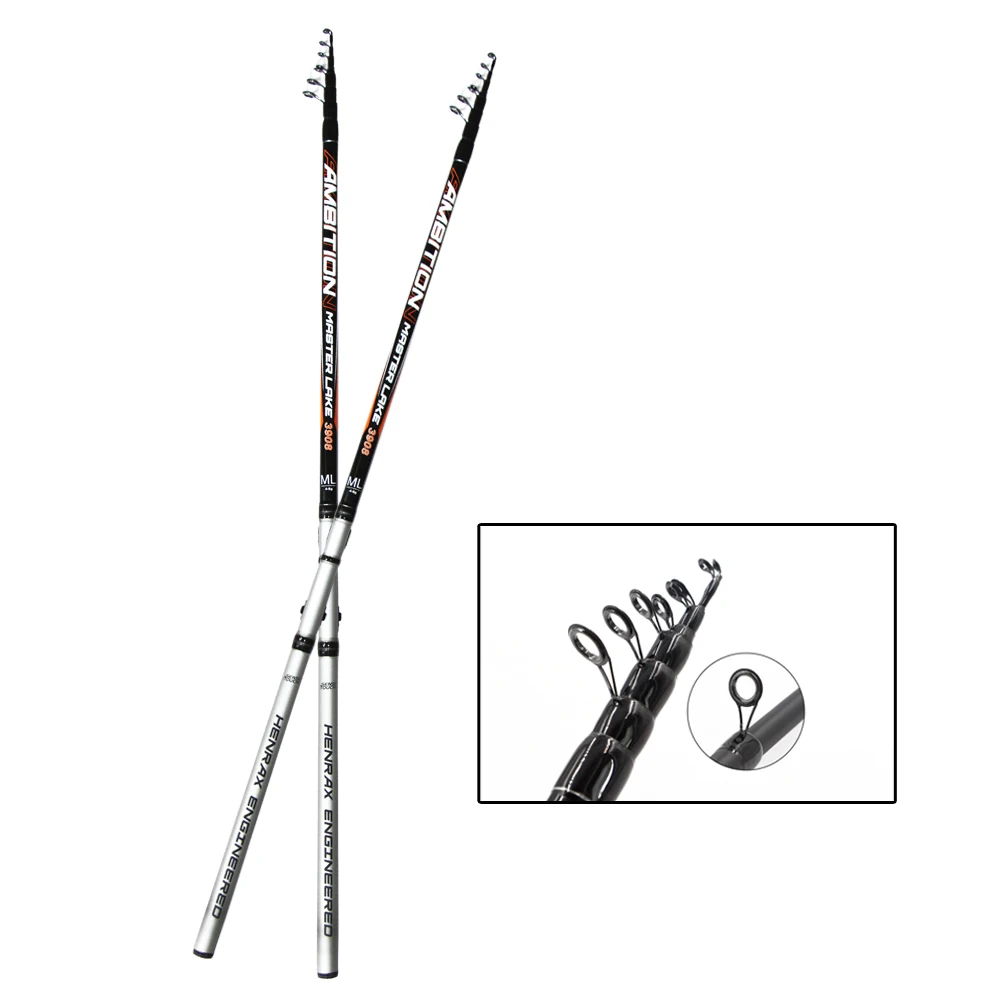 15-30G casting weight 8 sections trout fishing rod telescopic fishing rod