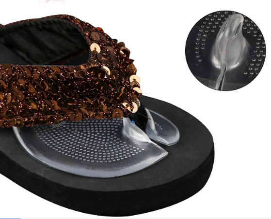 Soft Washable Sandal Thong Protector Forefoot Gel Cushion Insole