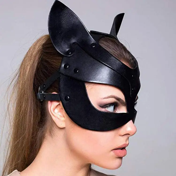 Оптовая продажа Кожаная маска SM Fox Eye стильная сексуальная для выпускного