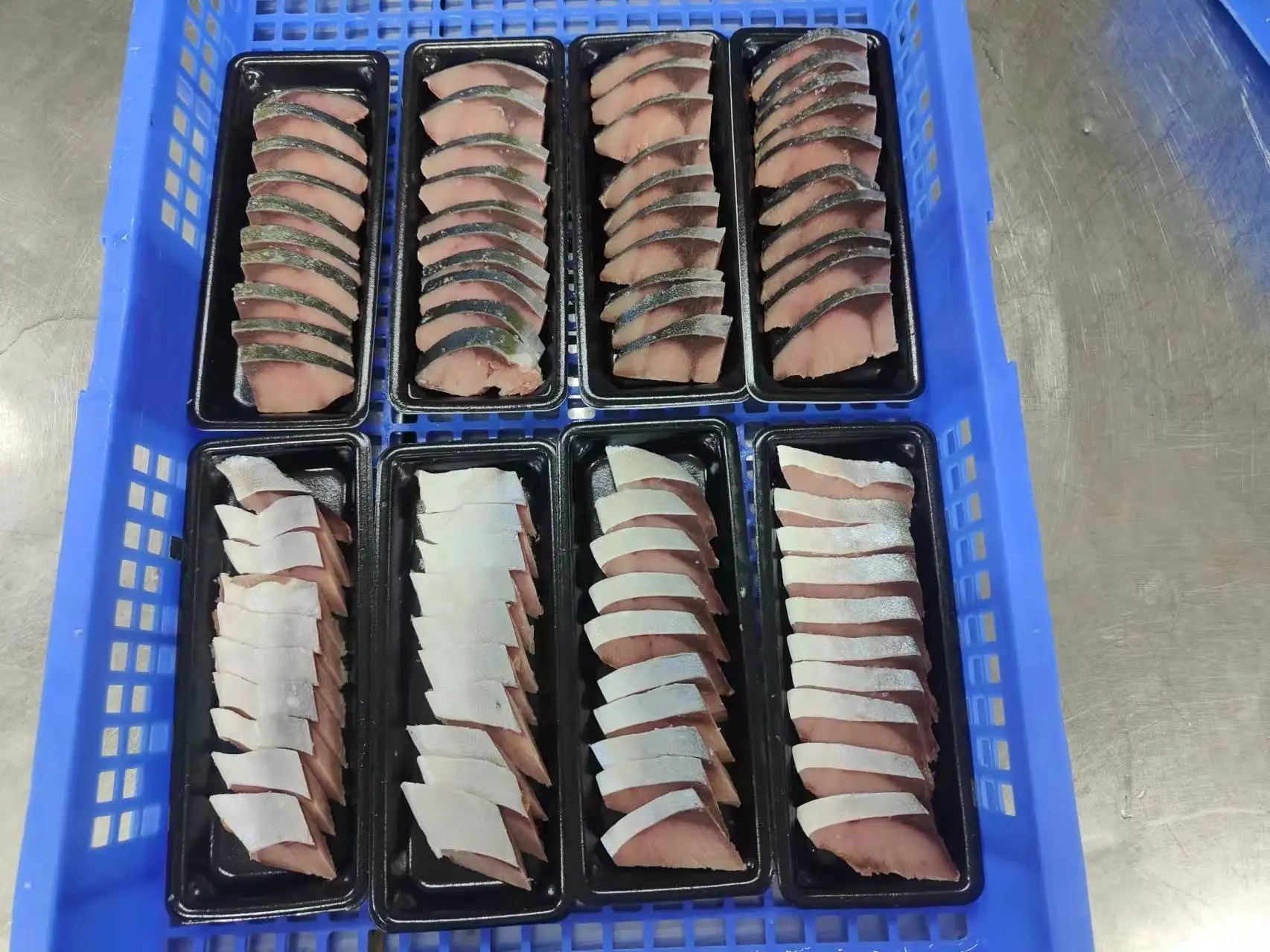 kanpachi Frozen fish cut yellow tail yellow taillla longiceps by wild planet new caught Japan origin for human consumption