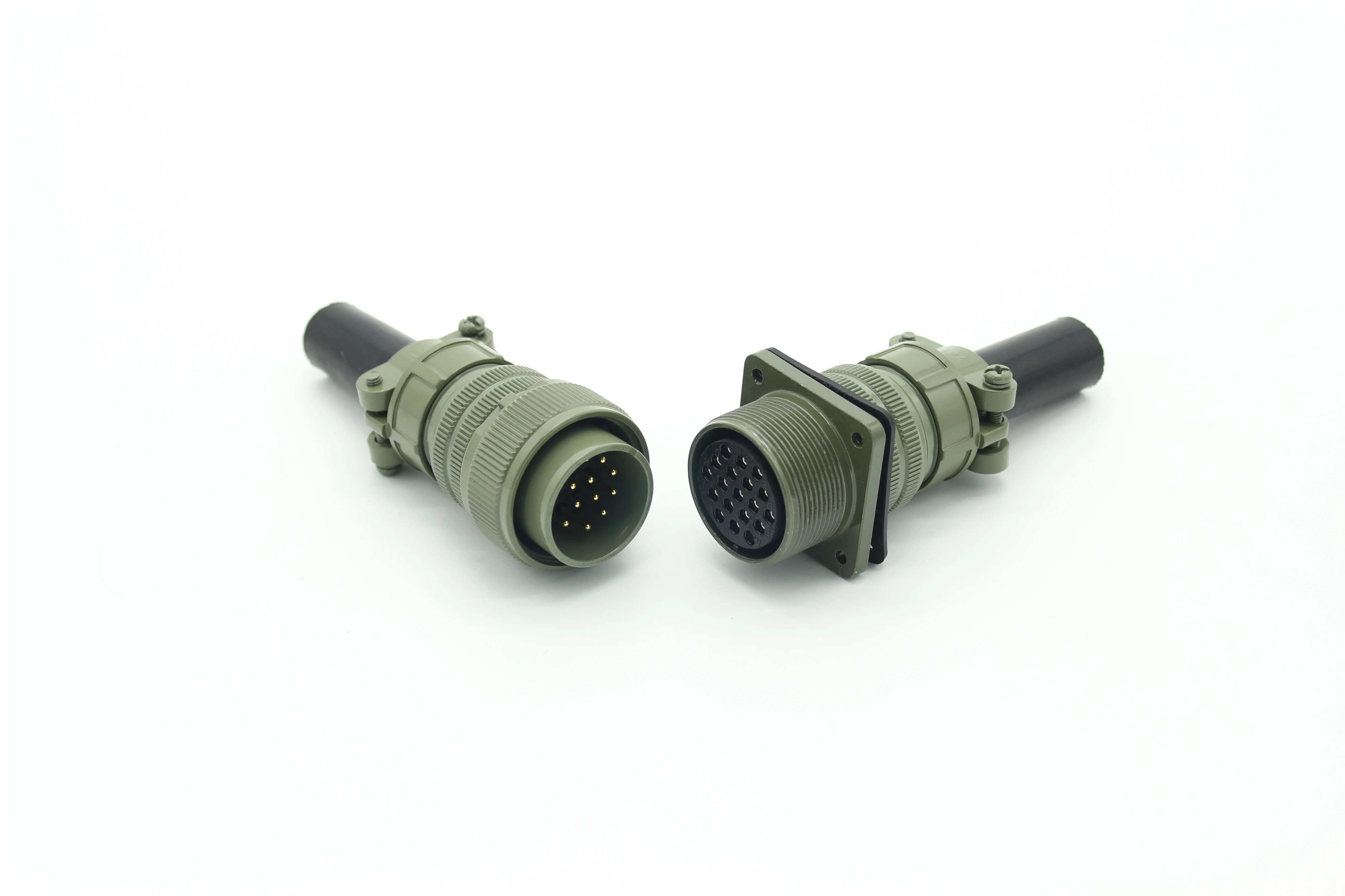Connector Used For Military 5015 Series Circular Amphenol Ms3100 22-22p Replacement Connector Crimp Pin Contacts