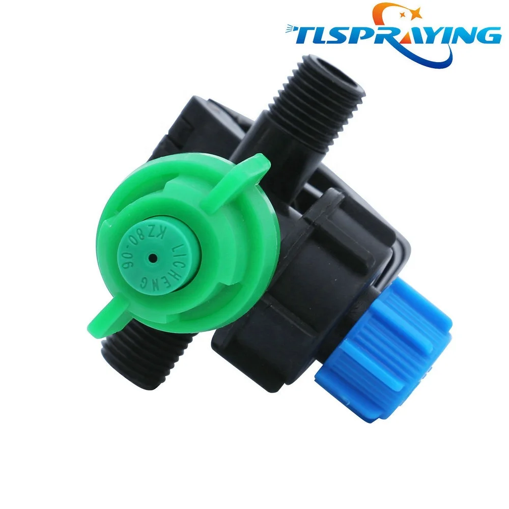High Quality Combined Agricultural Hollow Cone Clamp Plastic Nozzle for Garden Farm