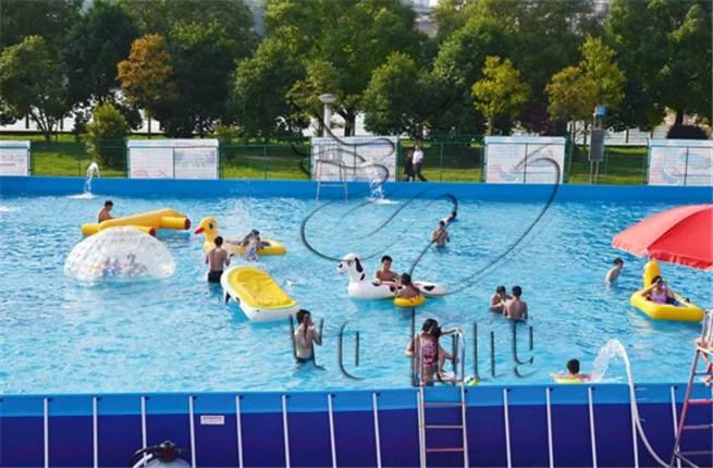 Ground Adult inflatable swimming pool equipment Easy Setup Pool with Repair Kit for sale
