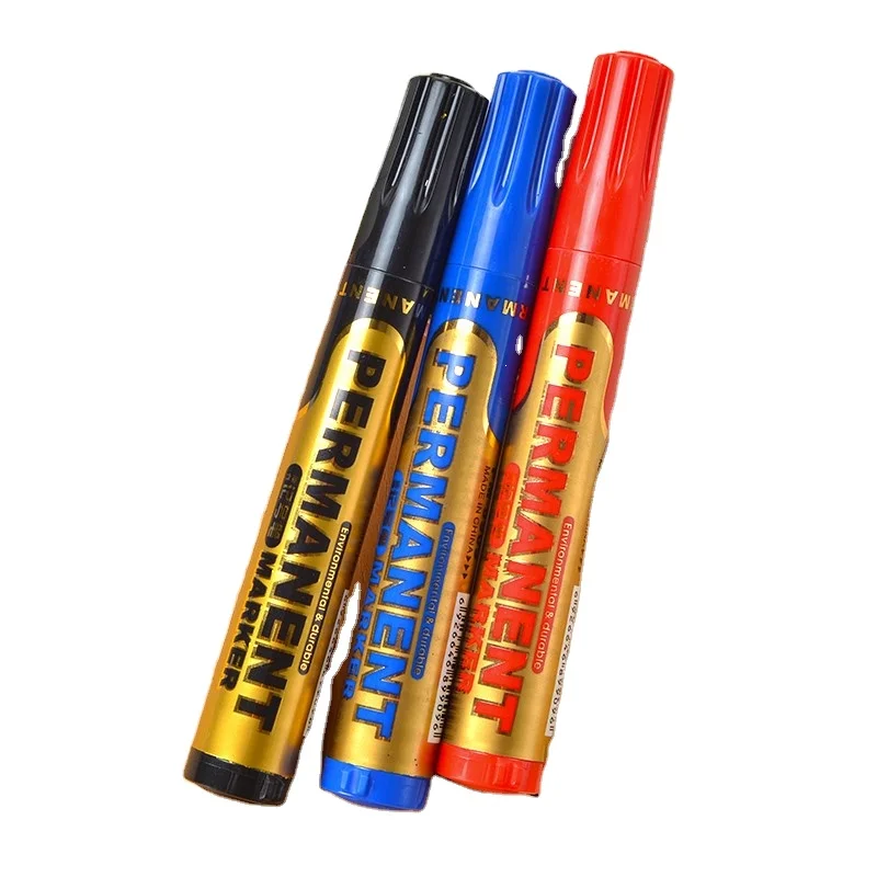 Non-tonix customized waterproof black permanent fabric marker CD marker pen