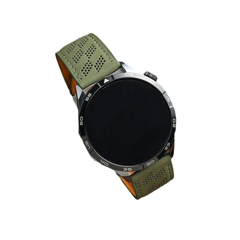 Wholesale new universal adjustable wrist bracelets magnetic buckle leather watch strap for huawei samsung garmin