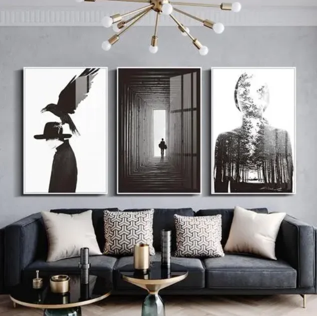 BIGIMAGE Factory Custom Hd Prints Personalized home wall Decoration Picture Poster Canvas Acrylic Painting Wall Art