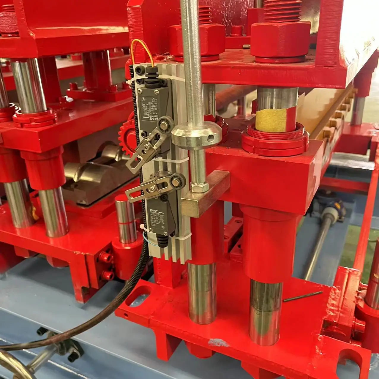 Roll forming machine parts limit switch