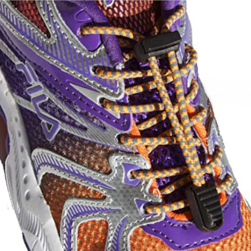 Kids Adults No Tie Running Shoe Laces Reflective Elastic Tieless Shoelaces For Sneakers Board Shoes Casual Shoes And Boots