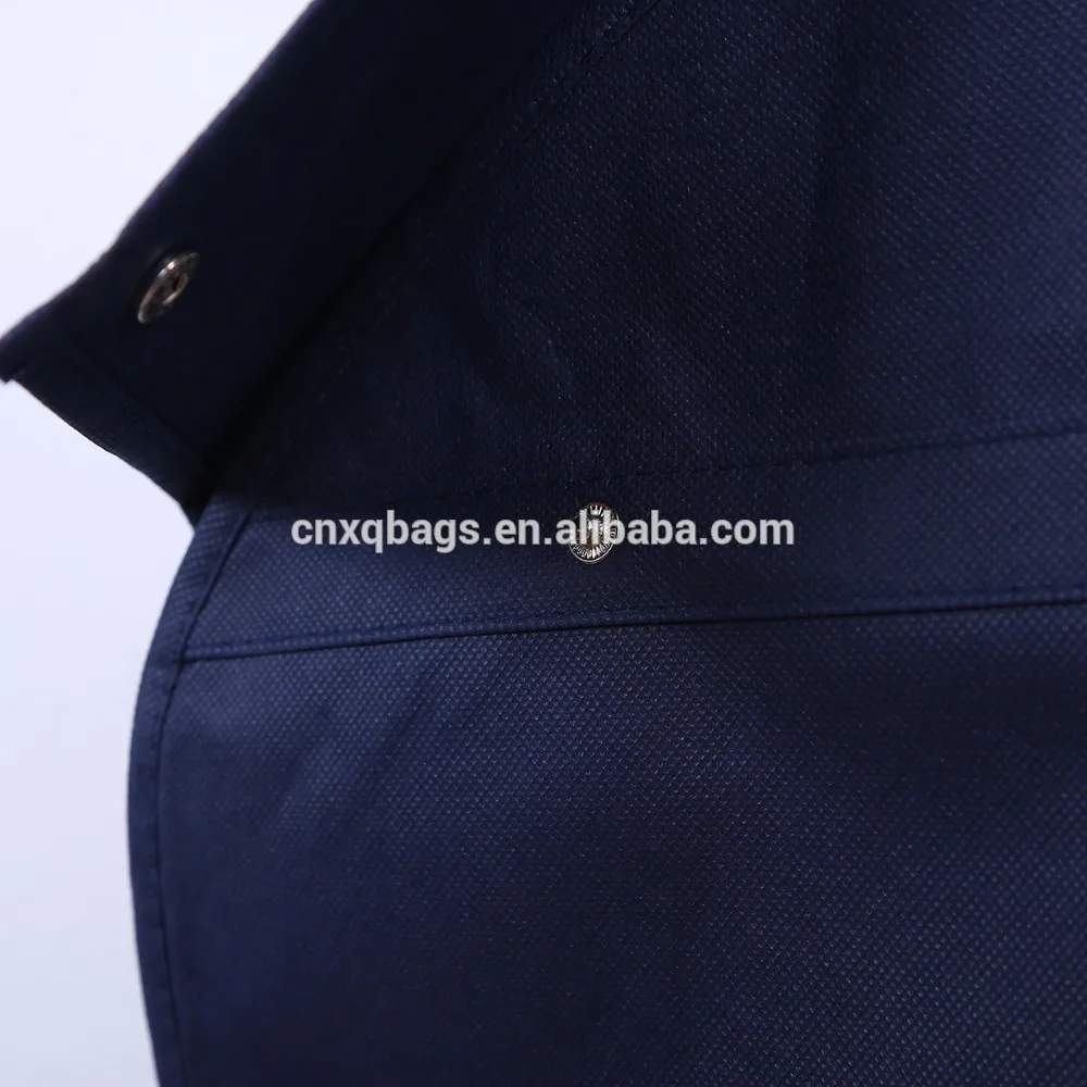Large Custom Print Suit Cover Washable non woven garment suit bag
