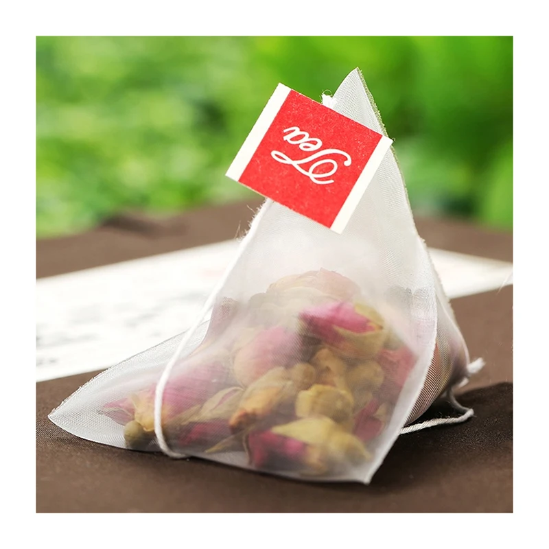 Hot Selling Pla Mesh Nylon Mesh Roll Triangle Pyramid Tea Bags