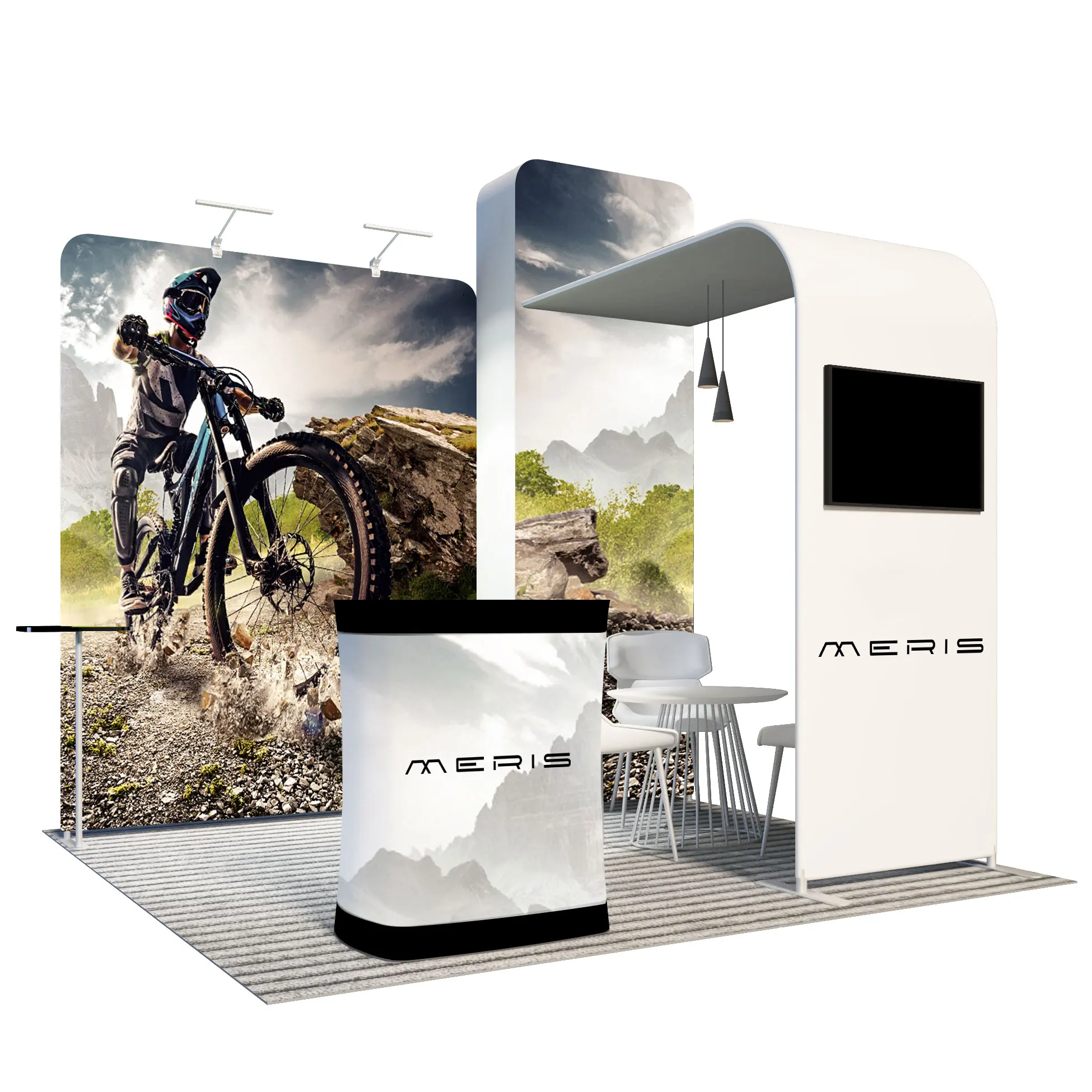 Exhibition Stand 10x10 Trade Show Displays Booth Stand For Fair
