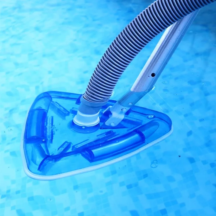 Triangle plastic vinyl pvc swimming pool vacuum cleaner for swim pool