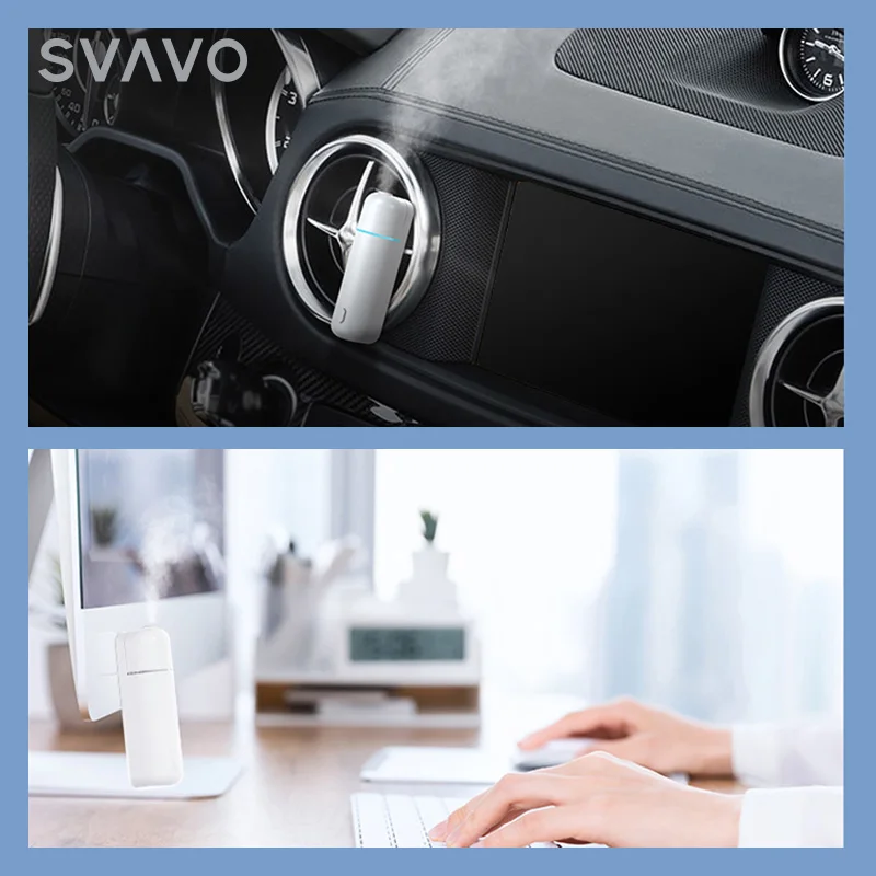 Wholesale Luxury Mini Aroma Essential Oil Car Vent Clip Nano Mist Diffuser Car Scent Diffuser Machine