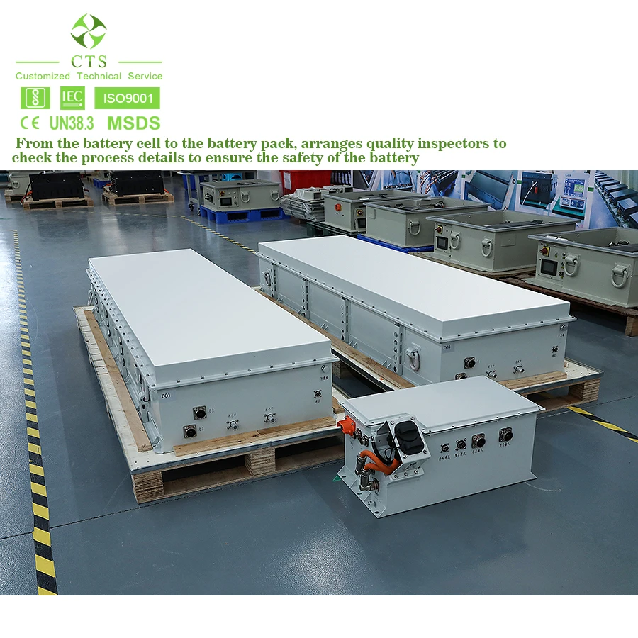 CTS High Voltage NMC Boat Battery for 400V10kWh Boat Power System