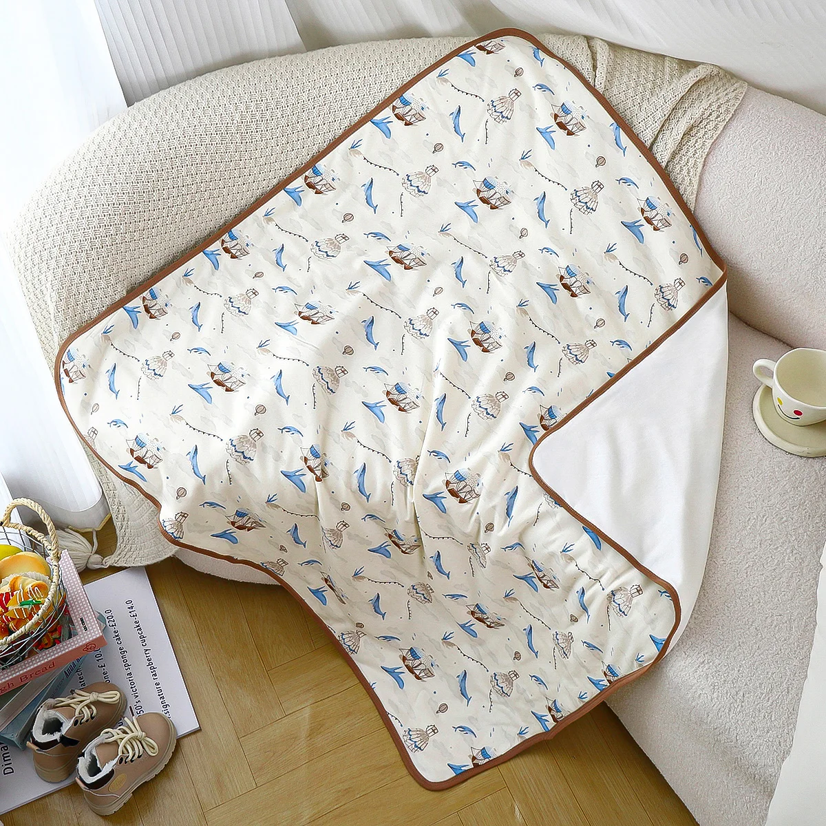 Best Quality Toddler Winter Warm Sleep Swaddle Children Soft Cozy Blanket Baby Thick Pure Cotton Quilt Wrap