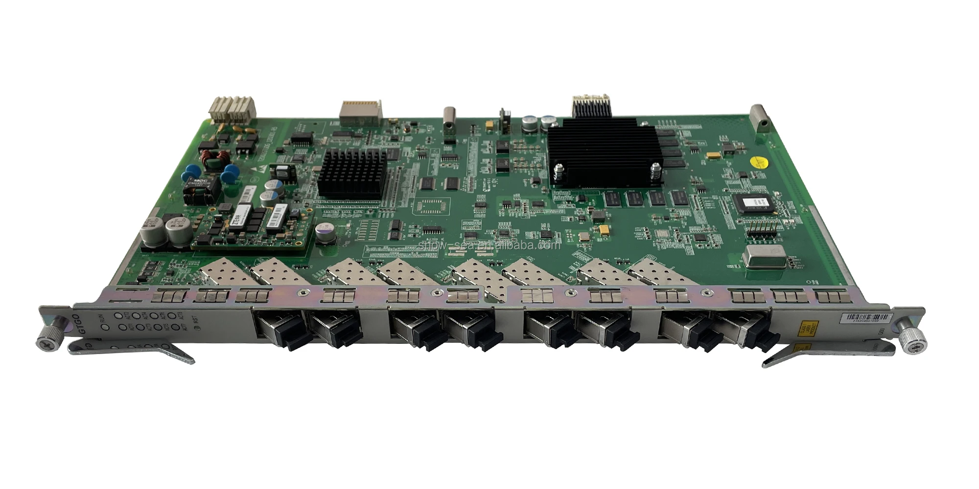 ZTE C320 8 PON Port GPON OLT with 1 Set 8 PON Port Business Card and 8 pcs C++ GPON SFP