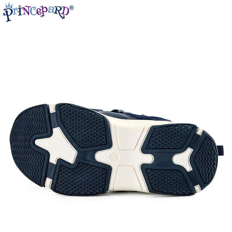 Princepard New Design Outdoor Autumn Baby Boy White Shoes Children Medical Flat Foot Orthopedic Shoes Walking Shoes