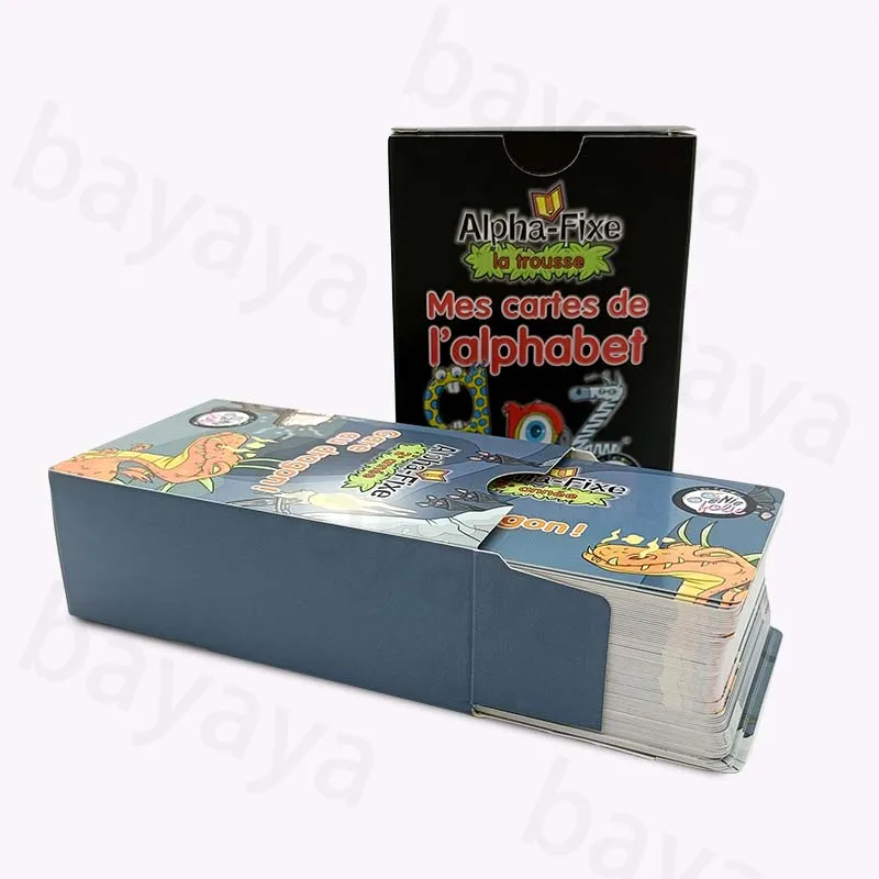 Deliver High-Quality Product Printing Custom Your Design Vocabulary Memorization Effortless Learning Flash Cards For Children