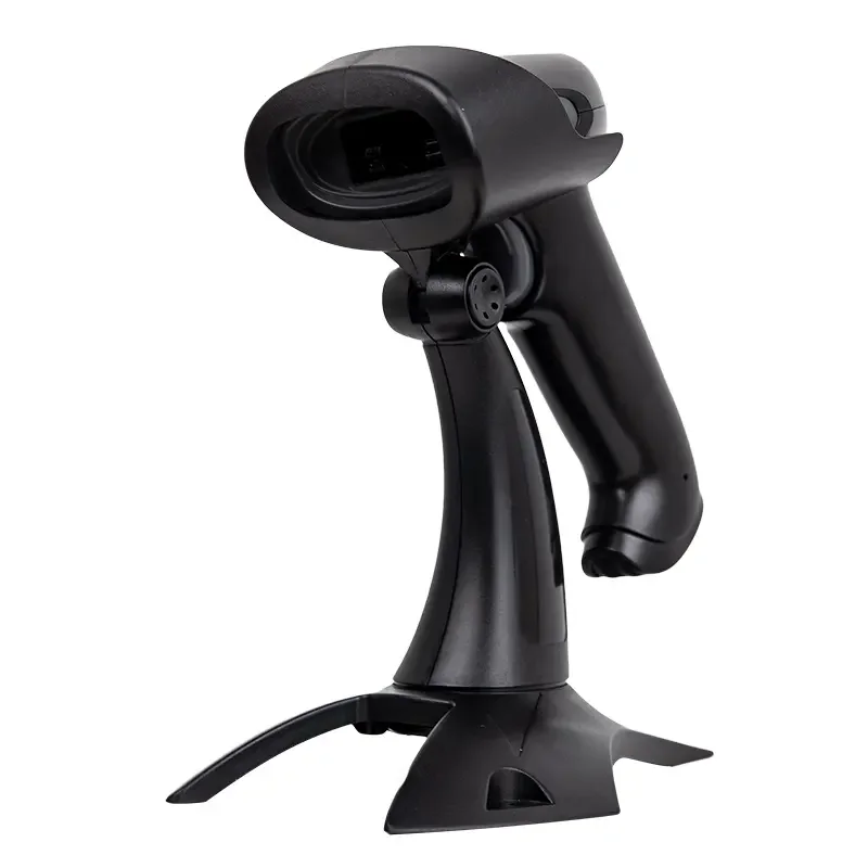 Wholesale 2D Barcode Scanner with Stand Automatic Sensing Scanning QR Bar code Reader PDF417 for mobile payment