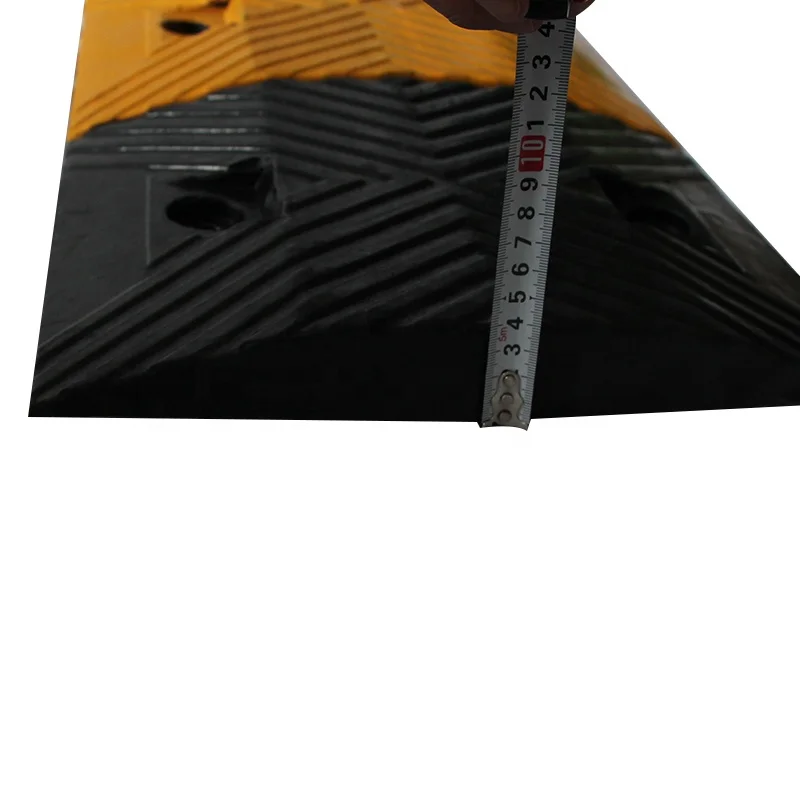 45Mm Height Portable Rubber One Way Speed Hump/Speed
