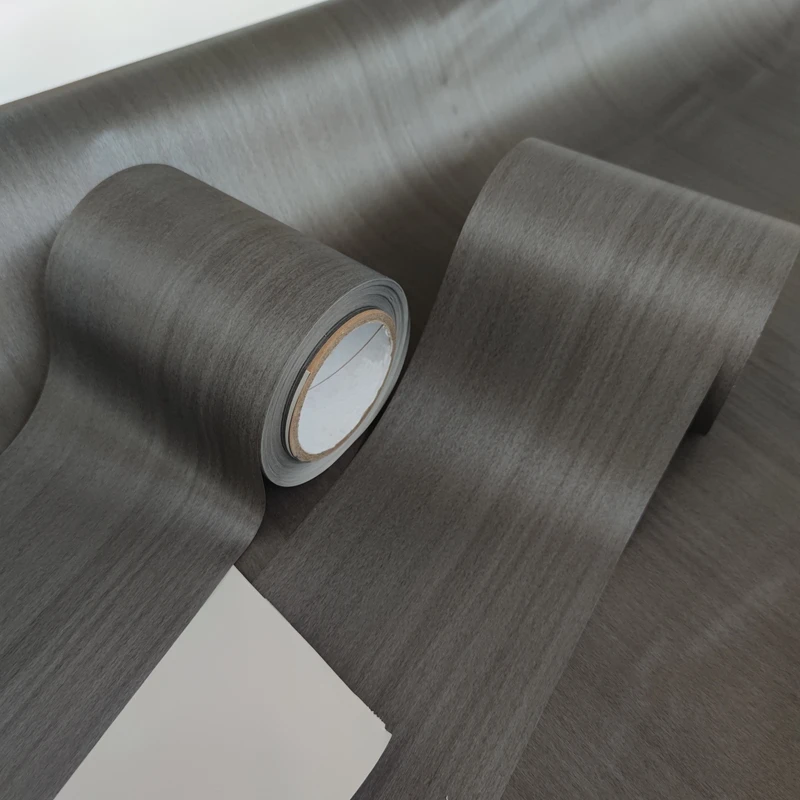 Customized Super Matte PVC Wood Texture Film Closet Wardrobe Decorative Foils PVC Decorative Film for Furniture