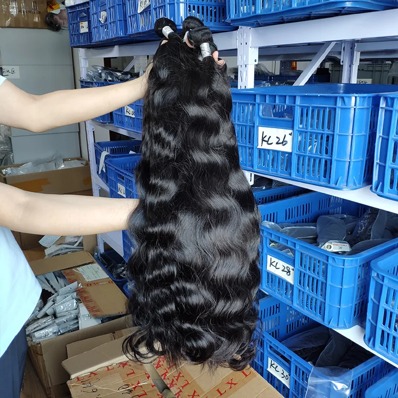 Hot sell 100% cuticle aligned hair virgin human hair bundles with a lace closure