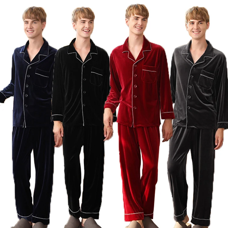 Wholesale Cotton sleepwear Turkish Fleece Flannel Funny Couple christmas pajamas Sets