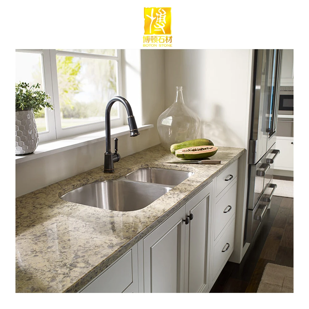 Artificial quartz stone table top quartz slaps for countertop