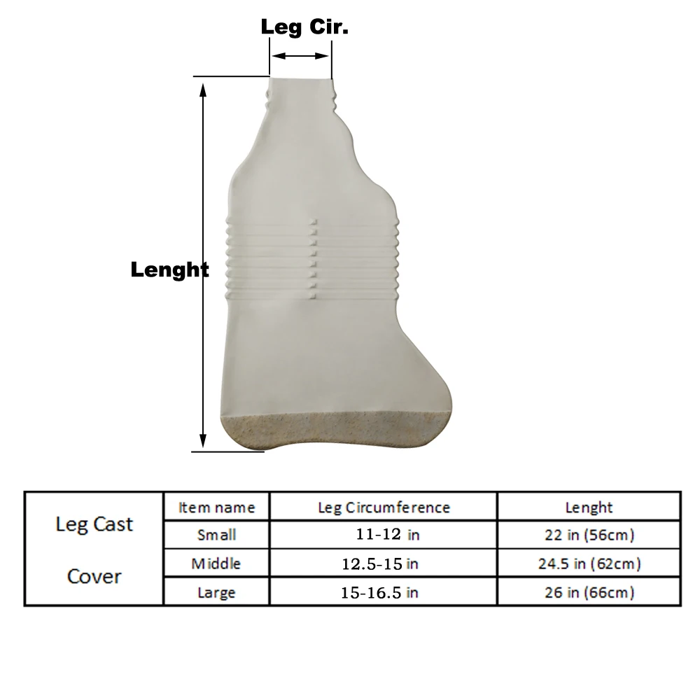 Waterproof Leg Cast Cover