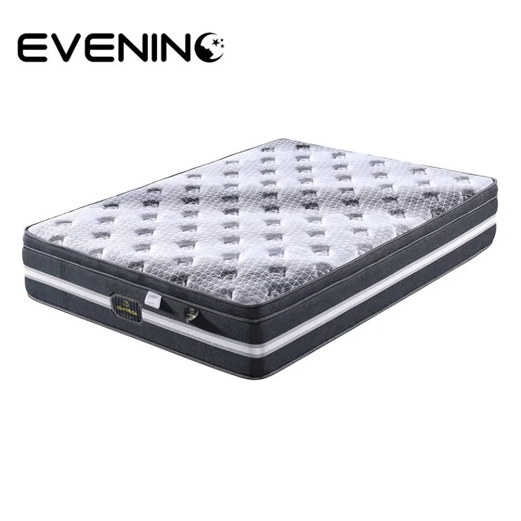 hotel bedroom sets 7 zone memory foam hybrid double king mattress in size 180x200 cm