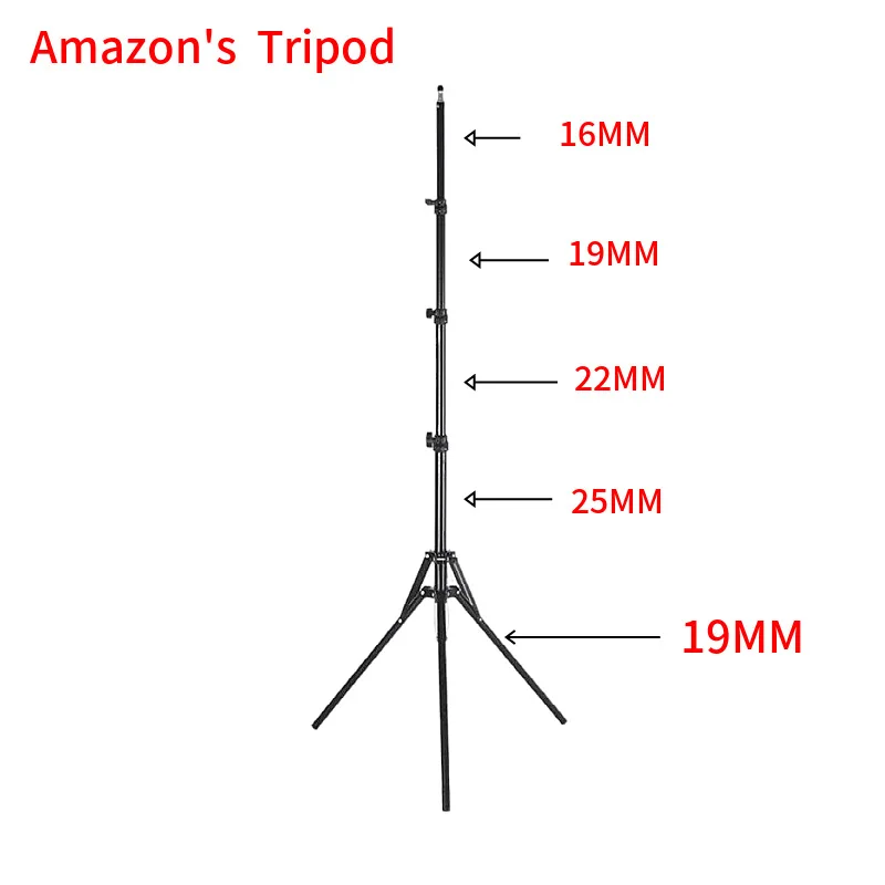 210CM photography and camera equipment can be lifted to the ground for live streaming tripod support
