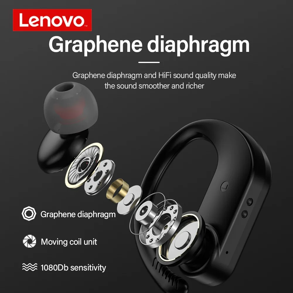 Lenovo Livepods Lp7 TWS Stereo Headphones Gaming Headset Waterproof Earbuds Wireless Earphone Lenovo Lp7