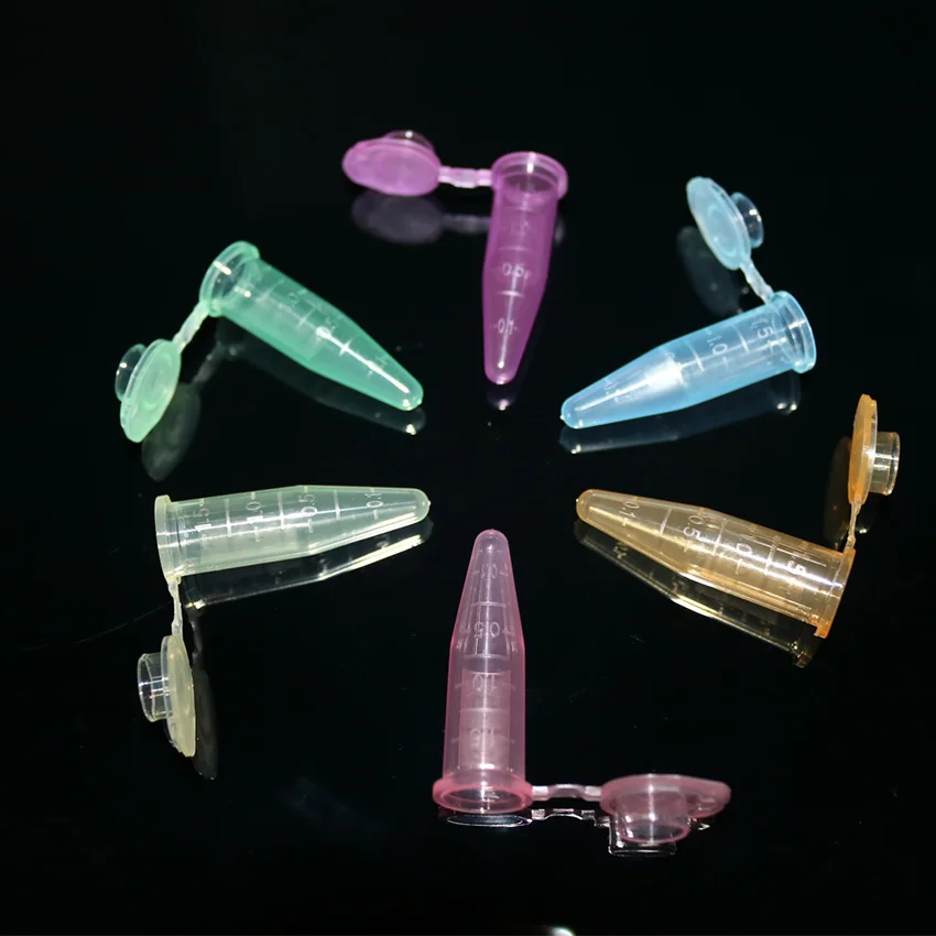 Laboratory 0.2ml 0.5ml 1.5ml Conical Plastic Micro Centrifuge Tube