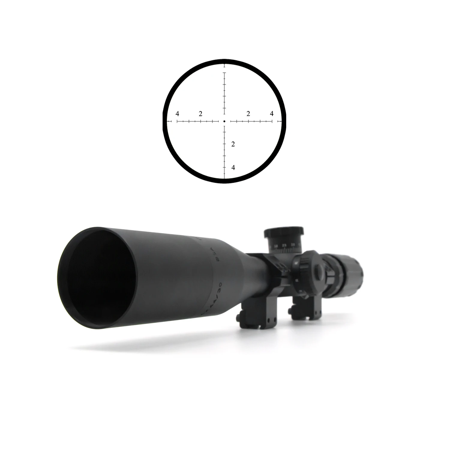 MAGORUI  OPTICS best scope FFP 4-14x44  SFIR Tactical hunting scope with Red Illumination Ultra Wide Scope