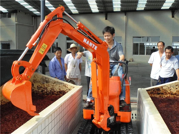 NANTE Excavator Machine Nt08 0.8t Mini Crawler Excavator with Low Price