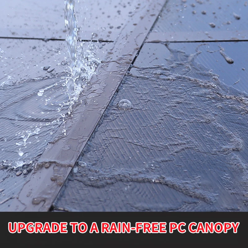 Outdoor Pavilion Shade Tent Villa Courtyard Garden Four-Poster Pavilion Outdoor Leisure Farm Roof Terrace Gazebo