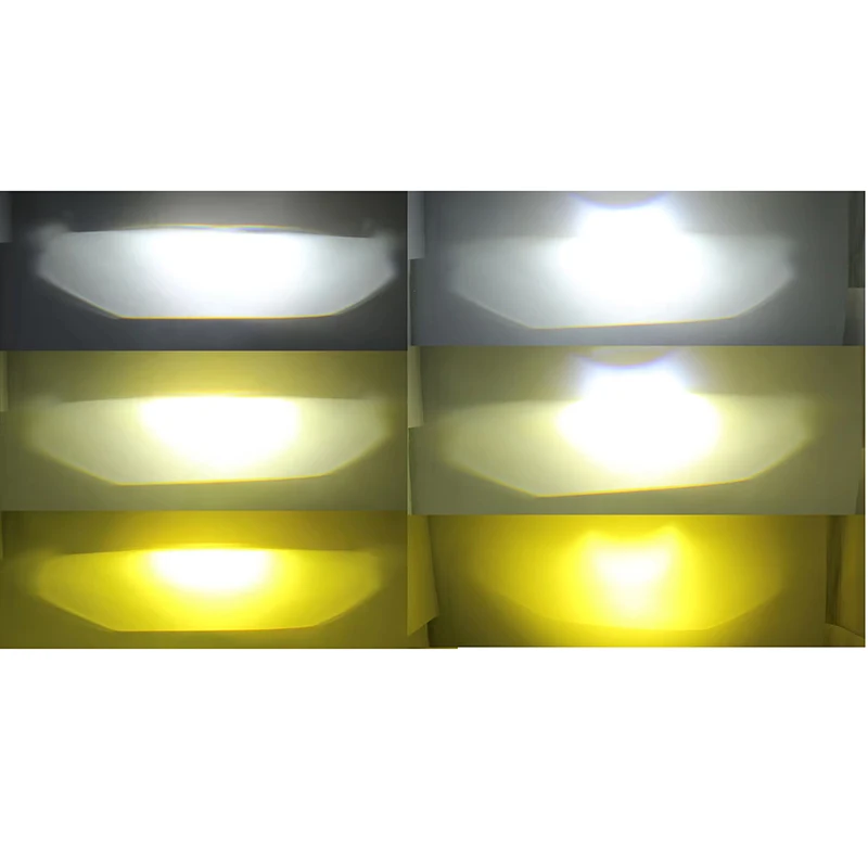 For toyota Prius 2004 - 2011 for highlander 2004 - 2007 Bi LED Fog Light lamp Projector lens retrofit car accessories