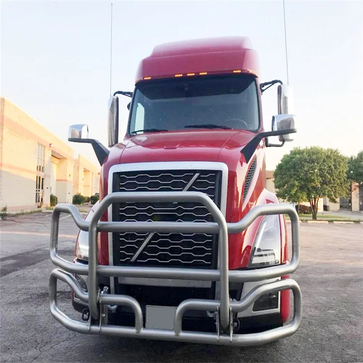 Stainless Steel Front Bumper For Volvo Vnl Truck Deer Grill