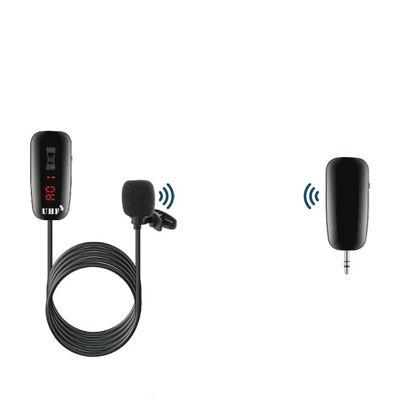 TW31 Factory Direct Lavalier Microphone Condenser Microphone Camera Interview Recording Bee With 2 Meter Extension Cable