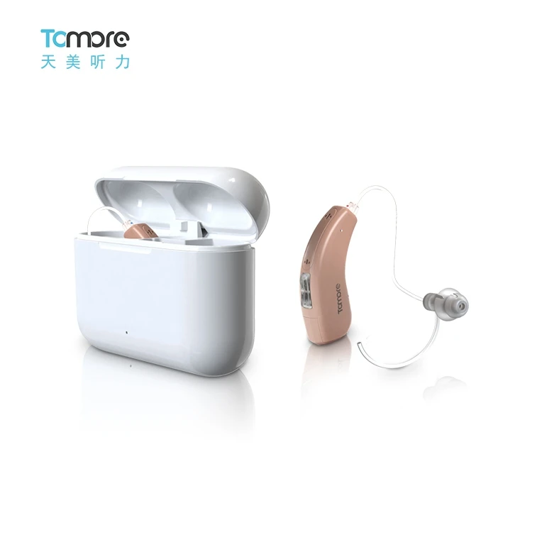 2021 Best selling 16 Channel Bte Rechargeable Digital Hearing Aid Listening Aids Amplifiers Device Psap Hearing Aids For Deaf