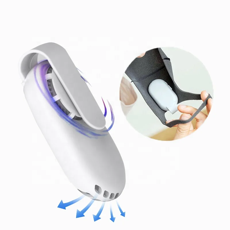 2021 New Design global popular portable fans  necklace fans