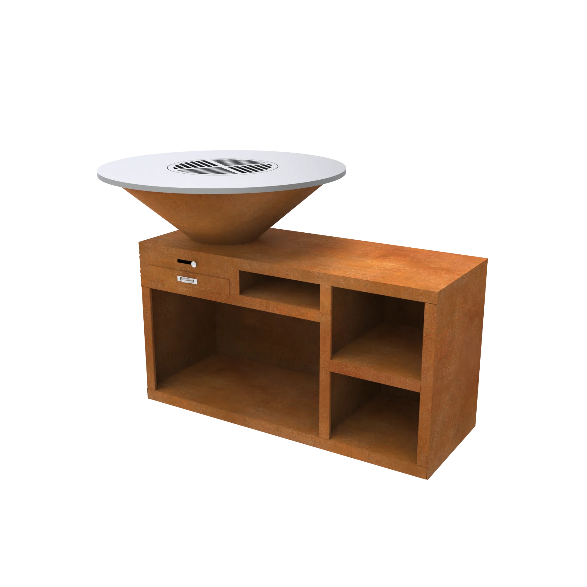 BG3  Enhance Your Outdoor Cooking Experience with Our Multi-functional Grill, Brazier, and Brasero