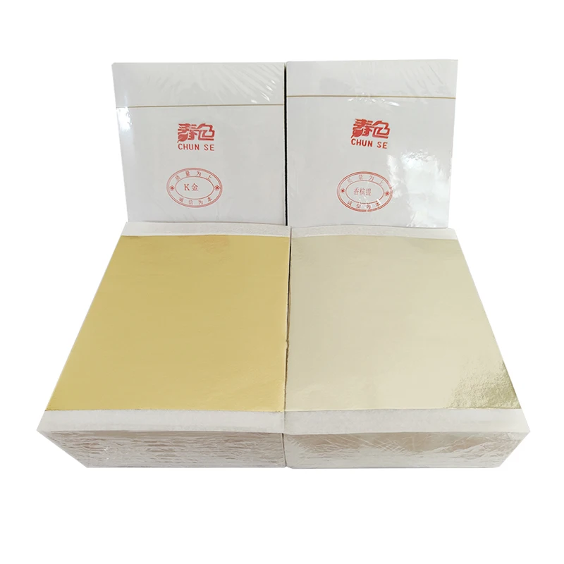 1000 шт. 13 5x14 см Тайваньская плоская Имитация листового золота листы для украшения потолка Золотая фольга листовая бумага позолоченного дизайна ногтей