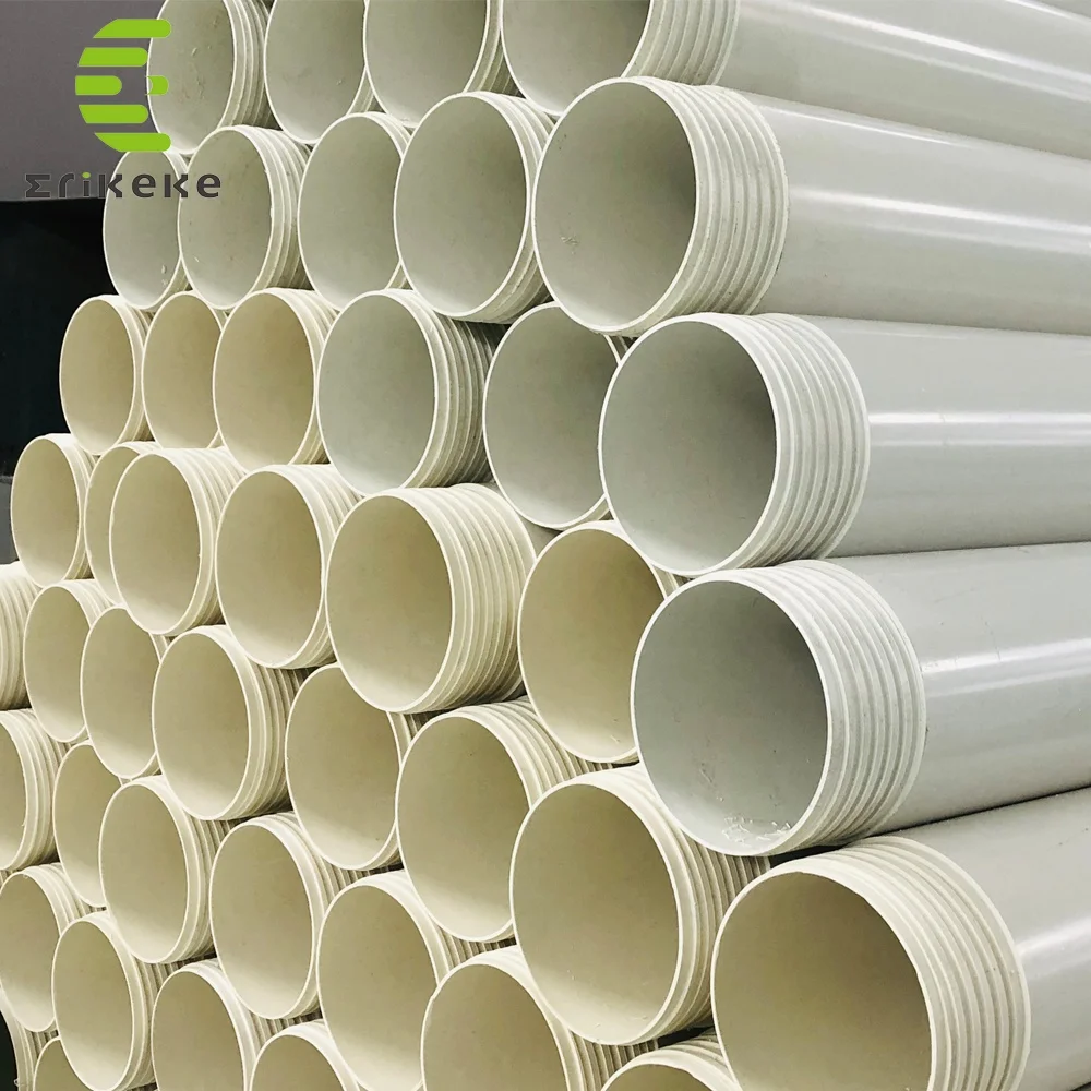 4.5 inch water pvc pipe list casing pipe wholesale manufacturer