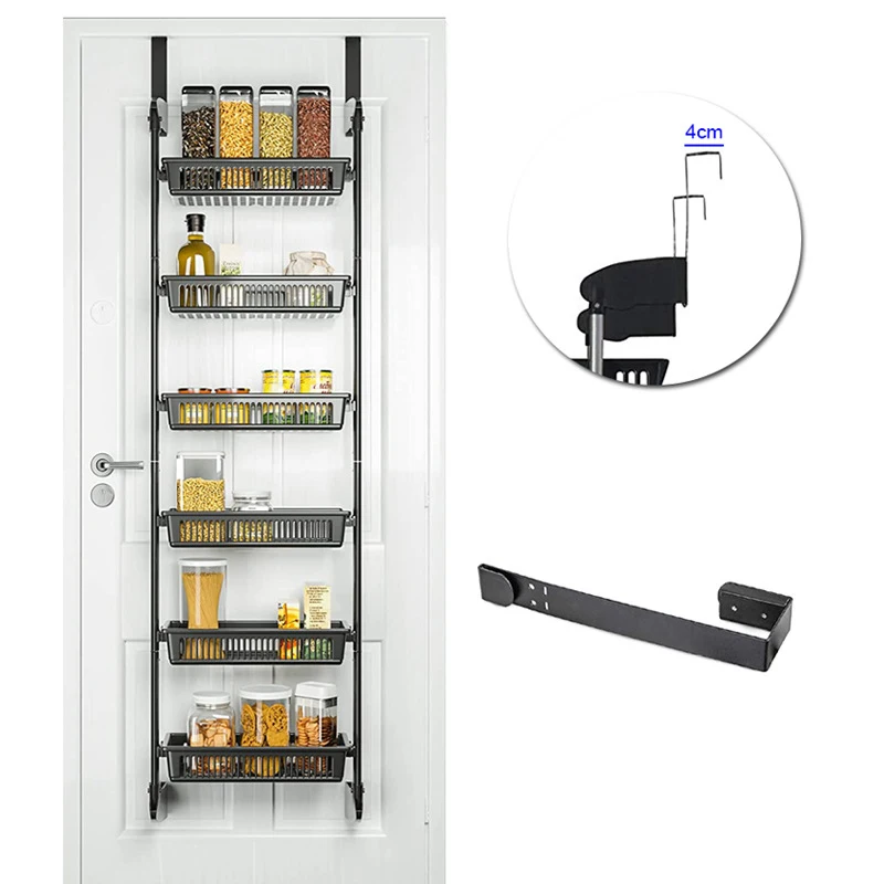 Six layer shoe hanging shelf bathroom home organizer shower hanging basket Kitchen bathroom shelving