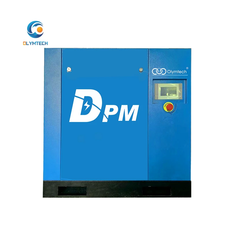 Olymtech DPM Series 10hp 7.5kw Air Compressor Screw Compressor 1.1 m3/min PM VSD Screw Air Compressor 10 hp