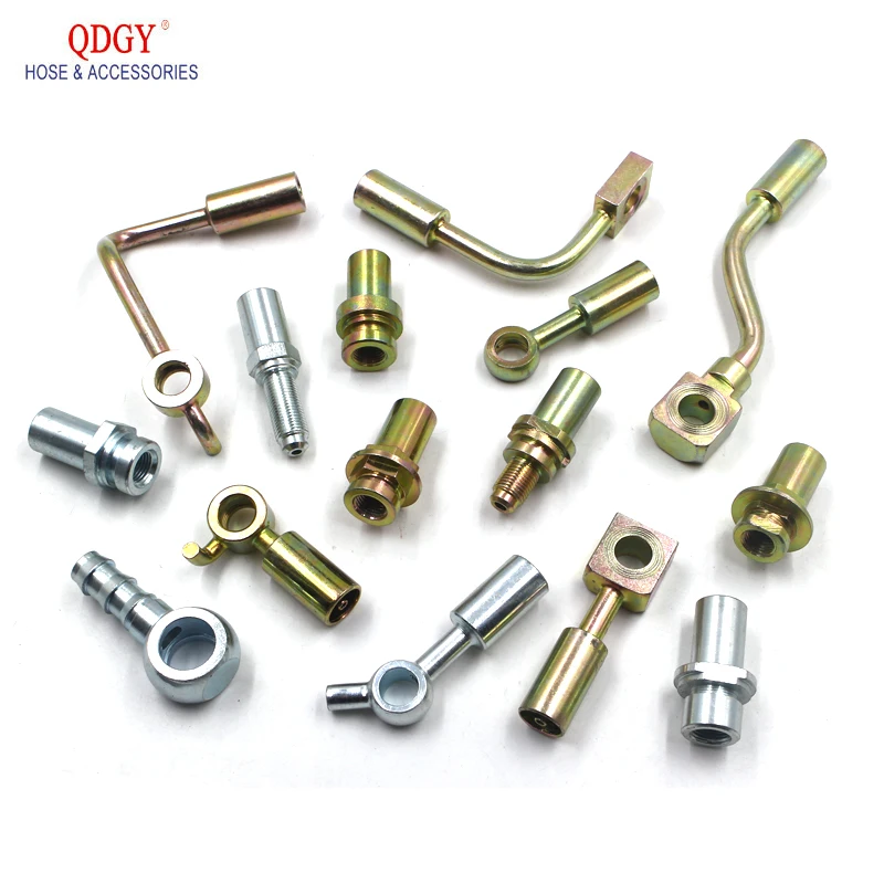 Auto hydraulic front and rear hyundai terracan brake line 37degree brake fuel line flaring conduit