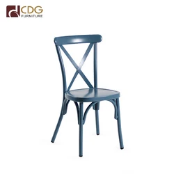 CDG Furniture Event Furniture Wedding Chair X Cross Back Party Chairs