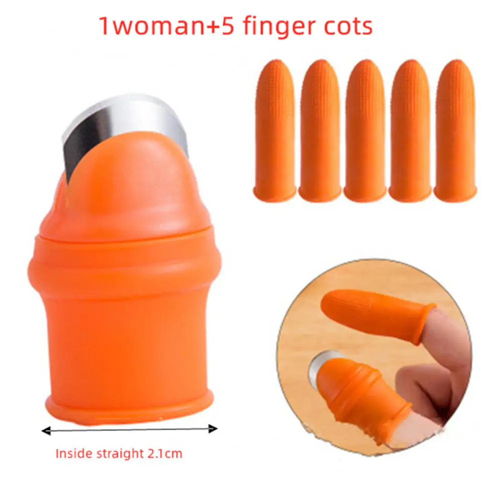 
Thumb Cutter Gardening Tools Pruning Shears Garden Picking Plant Vegetables Separator Finger Tool Multifunction Kitchen Cutter 