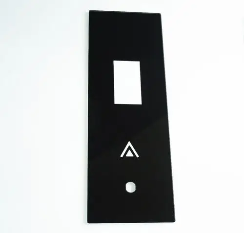 Шелковое печатное закаленное стекло для лифта блокировка отпечатков пальцев экран сенсорного переключателя